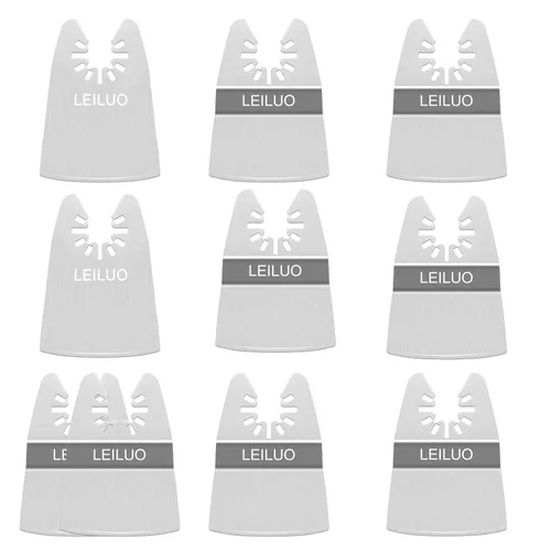 Vista 9 de LEILUO - Juego de 3 cuchillas de carburo de 80MM para multiherramienta, universal, para quitar lechada, accesorios para herramienta oscilante