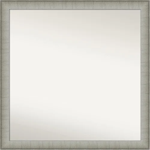 Vista 29 de Amanti Art Espejo de pared, elegante espejo con marco de miel cepillada para decoración de pared o uso como espejo de baño para sobre el fregadero