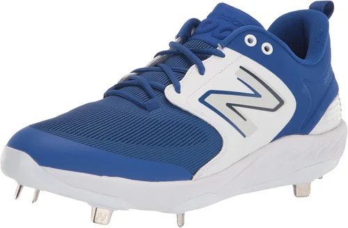 Vista 13 de New Balance - Zapatos de béisbol de metal Fresh Foam X 3000 V6 para hombre Negro/Negro