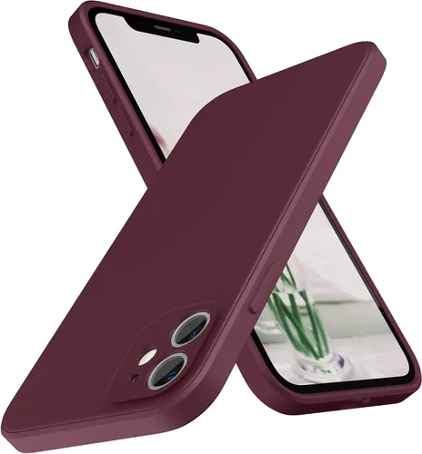 Vista 17 de SURPHY Diseño para Funda iPhone 11 con Protección de Cámara, Diseño Delgado de Borde Recto, Funda de Teléfono de Silicona Líquida para iPhone 11