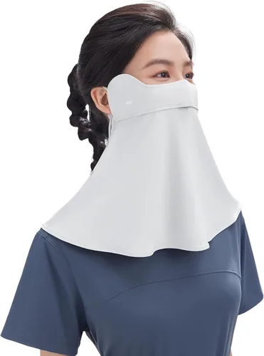 Vista 11 de BENEUNDER Protección solar UV para la cara, bufanda para el cuello, UPF150+, transpirable, refrescante, para actividades al aire libre de verano