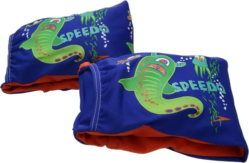 Vista 8 de Speedo brazaletes flotadores unisex para niños, aprende a nadar Aqua Splash Otter Toss