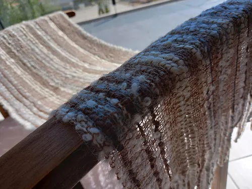 Vista 8 de Genérico Bufanda 100% de alpaca bebé para mujer. Fabricada en Perú. Suave, limpia e hipoalergénica. Tejido lujoso. Hecho a mano