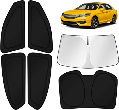 Vista 287 de KUST - Parasol plegable para parabrisas para BMW X1 E84, accesorios 2011 2012 2013 2014 2015, protector de visera de sol ajustable que bloquea