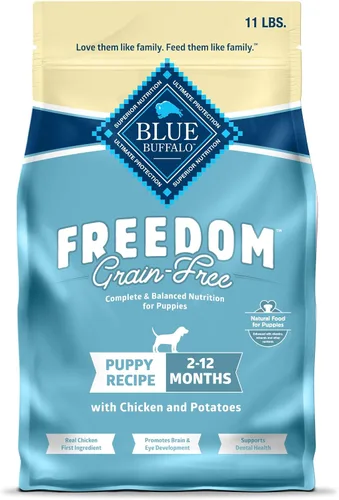 Vista 12 de Blue Buffalo Freedom - Alimento seco natural para cachorros, sin granos, pollo, 4 libras