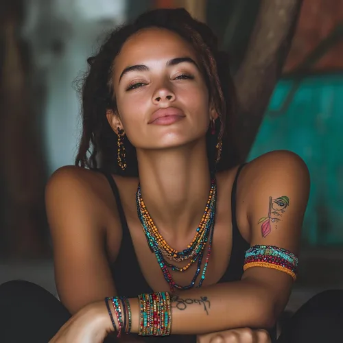 Vista 4 de SPUNKYsoul - Brazalete para mujer
