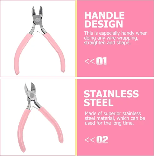 Vista 9 de 3 Piece Jewelry Making Tool Pliers Set for DIY Crafters