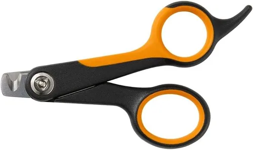 Vista 3 de Fiskars Cortauñas para mascotas, recortadores de uñas pequeños para gatos