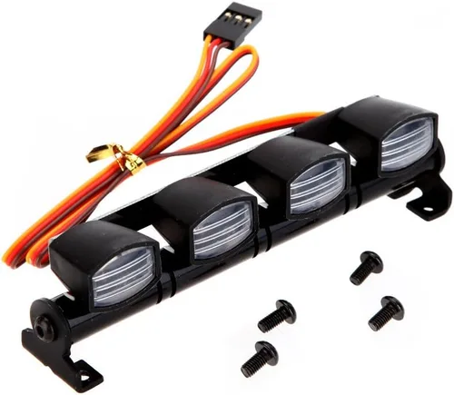 Vista 2 de Lámpara LED para 1/10 1/8 RC HSP, Blanco