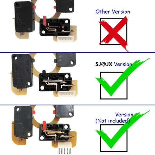 Vista 8 de SJJX Arcade Game DIY Kit 2 Player Zero Delay USB Encoder Button Joystick Controller for Retro Raspberry MAME Jamma NES PC Windows