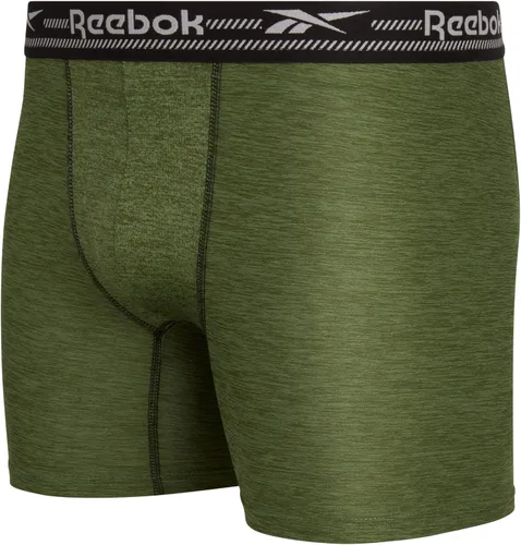 Vista 4 de Reebok Ropa interior para hombre, calzoncillos tipo bóxer de rendimiento (paquete de 8)