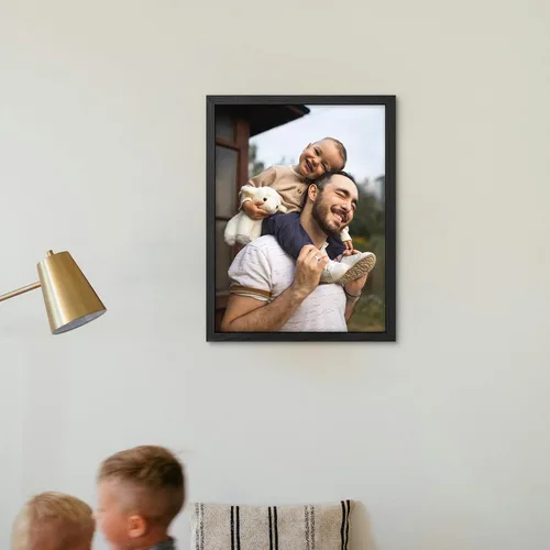 Vista 7 de Póster personalizado con tus fotos, impresiones artísticas personalizadas para colgar en la pared, póster enmarcado personalizado para pared, marco