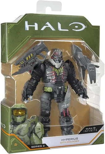 Vista 2 de Halo La colección Spartan de 4 pulgadas - Hyperius con Ravager (Halo Infinite)