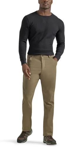 Vista 9 de ATG by Wrangler - Pantalón utilitario con forro polar para hombre Caviar