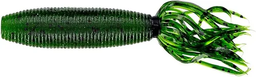 Vista 3 de Yamamoto Yamamoto Gary Custom Baits 4 ' Fat Ika 92 F 10 CALABAZA OSCURO CON ESCOPA NEGRA GRANDE (10 PACK)