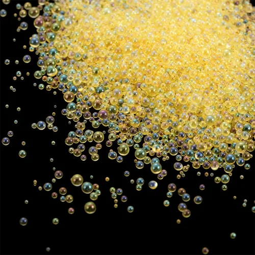 Vista 24 de Mini bolas de cristal de 0.4 a 0.118 in, relleno de resina epoxi para bricolaje, moldes de silicona, rellenos de decoración de arte de uñas
