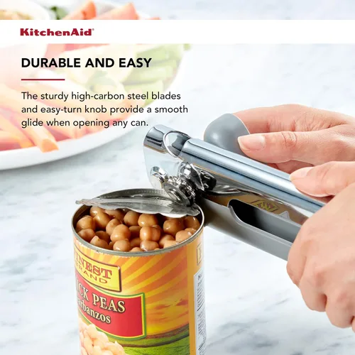 Vista 7 de KitchenAid No Mess - Abrelatas multifunción, talla única, color gris