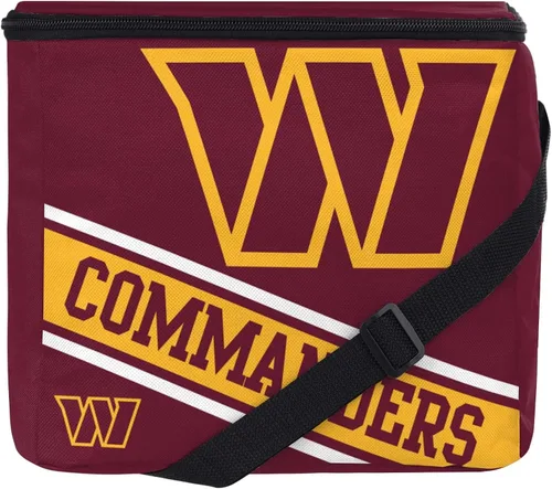 Vista 16 de FOCO Unisex NFL Big Logo Stripe 12 Pack Cooler