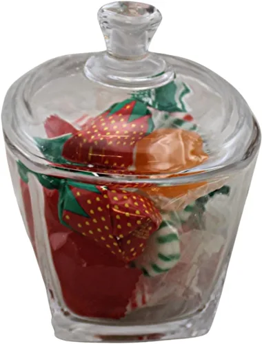 Vista 6 de Dependable Industries Inc. - Tazón de cristal para dulces y azúcar con tapa, perfecto para dulces, azúcar y cubos, adición esencial para café