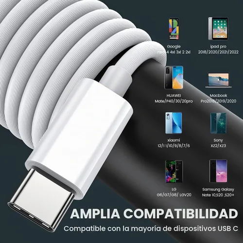 Vista 5 de MOSWAG - Auriculares USB C con cable con micrófono y control de volumen