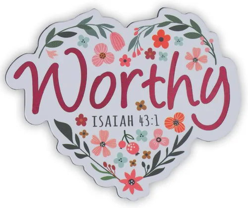 Vista 8 de Christian Art Gifts Imán inspirador de escritura para refrigerador para hombres y mujeres con versículo bíblico: Dios está conmigo, diseño de escena