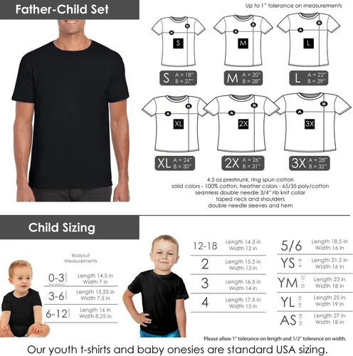 Vista 2 de Texas Tees Player 1 Player 2 Camisas para papá e hija, para hombre, talla 2XL y rosa 0-3 meses
