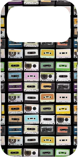 Vista 22 de Cassette Tapes Nostalgic Mixtape Music Graphic Case for iPhone 17