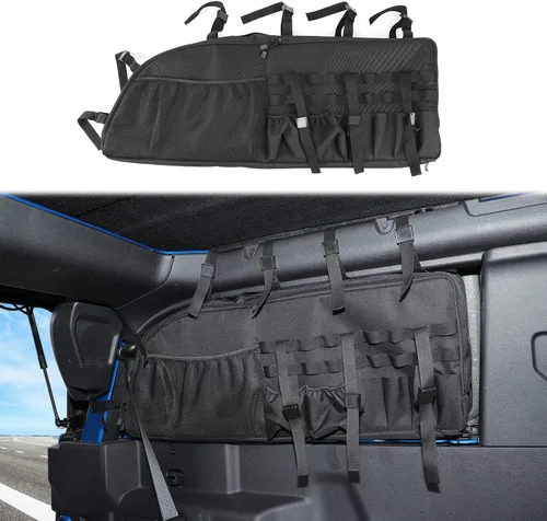 Vista 10 de Bolsas de almacenamiento para maletero trasero de 2 puertas para Ford Bronco 2021 2022+ 2 puertas (1 unidad, parte derecha)