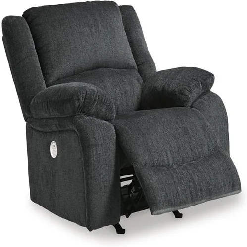 Vista 4 de Signature Design by Ashley Draycoll Power Rocker reclinable en pizarra