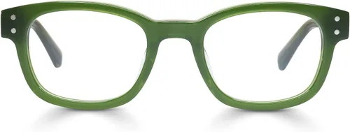 Vista 16 de eyebobs - Biff Premium Traditional and Blue Light Reading Glasses for Men and Women Square Frame for Narrow Faces