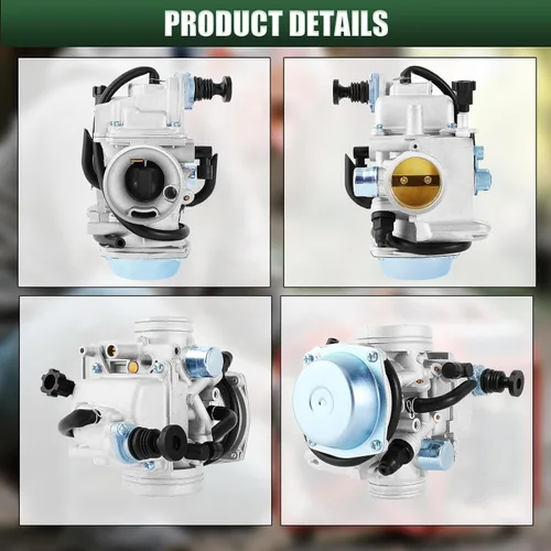 Vista 6 de Rancher 350 TRX350 Carburador compatible con H-onda Fourtrax 300 TRX300FW TRX350FM TRX350TE TRX350TM TRX350ES ATC250ES ATC250SX Foreman 400 450