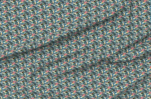 Vista 4 de Spoonflower Tela - Micro Midnight Vintage Cámara Ilustraciones Fotografía Foto Retro Impreso en Tela de Gasa Barrio Gordo - Costura Ropa de Moda