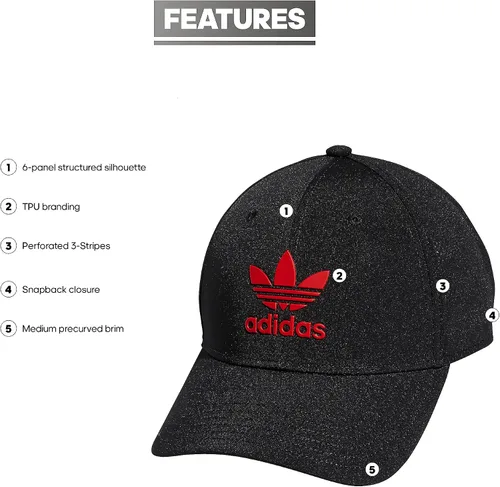 Vista 2 de adidas Originals Gorra Beacon Structured Precurve Snapback para hombre