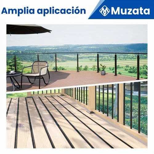 Vista 6 de Muzata - Juego de 200 sujetadores ocultos universales de polipropileno M029