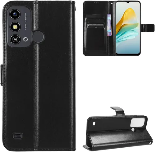 Vista 25 de Funda para Honor X50i, funda de cuero con tapa para Honor X50i 5G CRT-AN00 Case Gold Oro