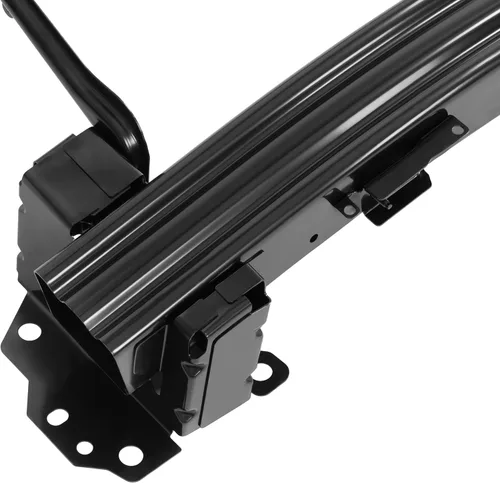 Vista 6 de KUAFU Refuerzo de Parachoques Delantero+Soporte Compatible con Dodge Journey 2009-2020 5116280AC, 5116280AD, CH1006221 Barra de Impacto de Acero