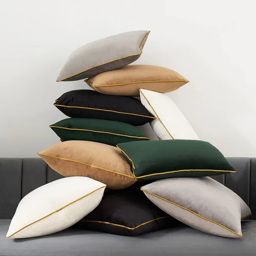 Vista 7 de Avigers - Funda de almohada decorativa de 24 x 24 pulgadas, color negro, terciopelo, cremallera oculta Relleno no incluido; acento liso occidental