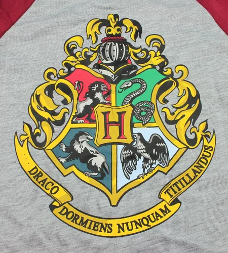 Vista 3 de Harry Potter - Vestido de noche raglán de manga larga Hogwarts