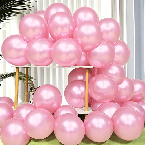 Vista 8 de Firomi - Globos negros de fiesta de 12 pulgadas, paquete de 100 unidades A05-negro