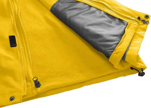 Vista 5 de Chaqueta de esquí para hombre 3 en 1 para invierno, cálida, impermeable, rompevientos de nieve, chaquetas de forro polar con cremallera