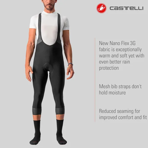 Vista 2 de Castelli Tutto Nano Bibknicker para ciclismo de carretera y grava I para hombre