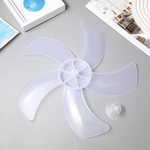 Vista 7 de Cuchillas de ventilador de repuesto universales para ventiladores de piso, compatible con tuerca para una fácil instalación