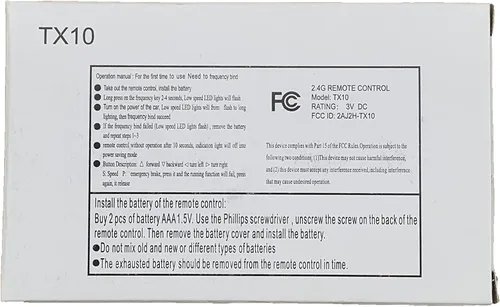 Vista 4 de 2.4G Bluetooth Transmisor de control remoto para niños eléctrico de juguete de juguete piezas de repuesto botón rojo control remoto