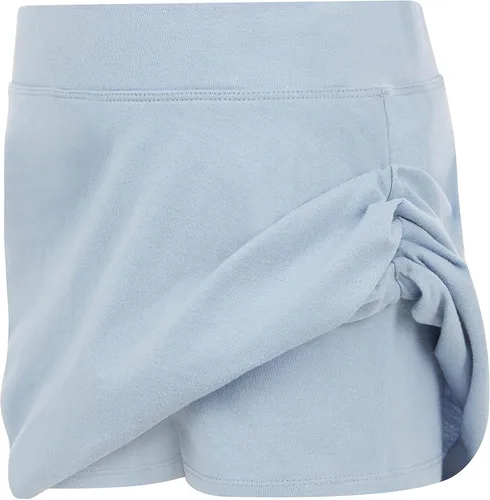 Vista 5 de BTween Paquete de 3 faldas pantalón corto para niñas, faldas de scooter para niños, falda en capas con estampados florales, sólidos, teñido anudado