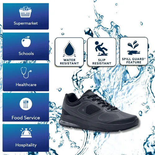 Vista 2 de Shoes for Crews Evolution II, tenis de trabajo antideslizantes para hombre