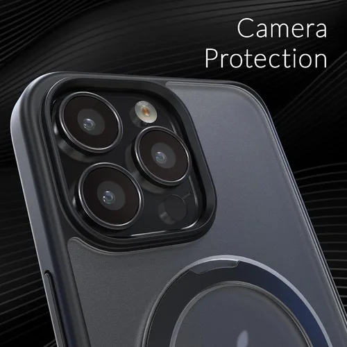 Vista 4 de Crave Funda con soporte para iPhone 15 Pro Max, compatible con MagSafe, protección a prueba de golpes con función atril para Apple iPhone 15 Pro Max