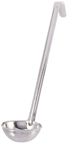 Vista 5 de American Metalcraft L1101 Cucharón de una pieza, 1 onza, plateado