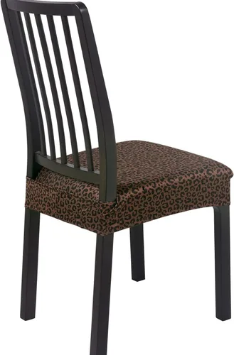 Vista 23 de SearchI Juego de 2 fundas de asiento para sillas de comedor, cubiertas Flor de bola