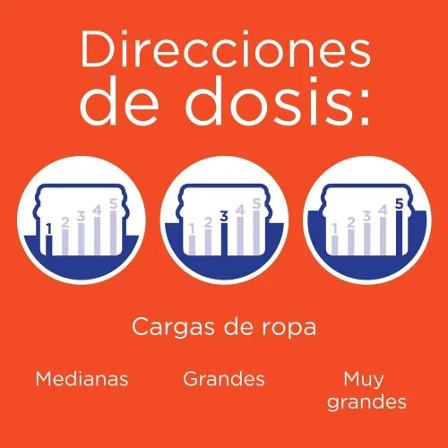 Vista 7 de Tide - Detergente líquido para lavandería, liberación ultra mancha, 46 onzas