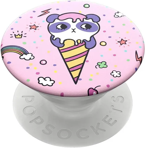 Vista 2 de PopSockets: PopGrip - Soporte extensible y agarre con una parte superior intercambiable para teléfonos y tabletas - Sugar Bear